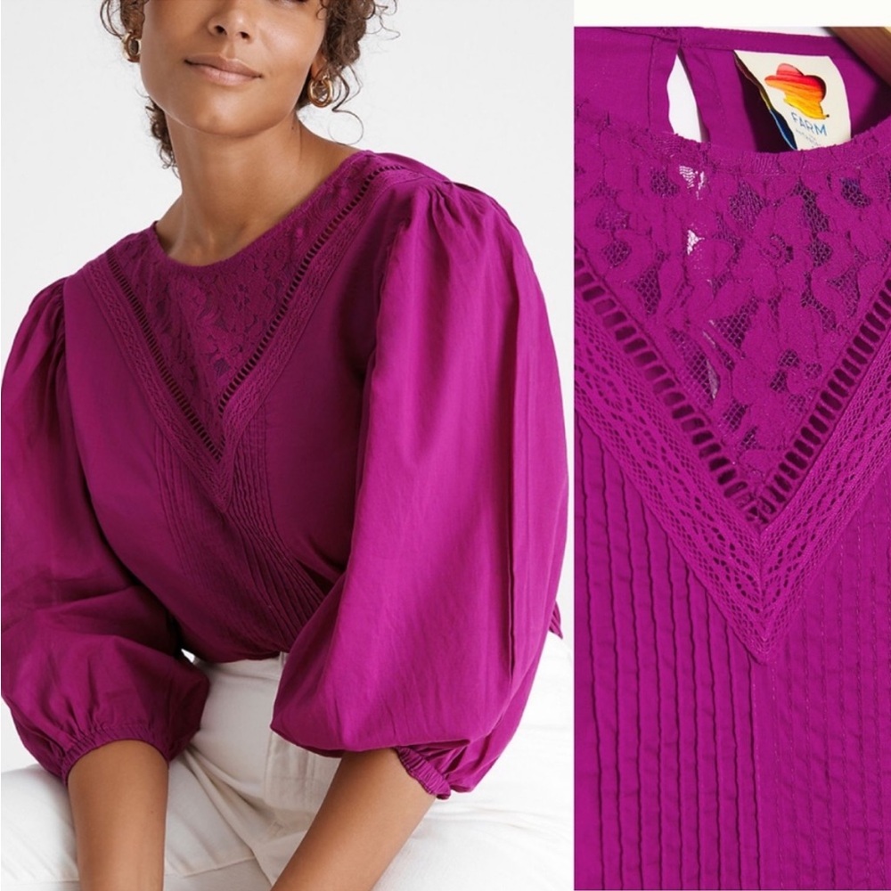Anthropologie x Farm Rio Kelsie Blouse